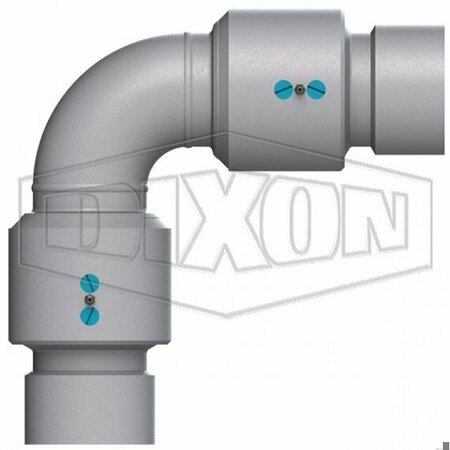 DIXON 2 in STYLE 60, FXF, ALUMINUM SWIVEL VITON 260FXFAL11000